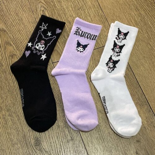 Шкарпетки жіночі Primark "Kuromi" високі