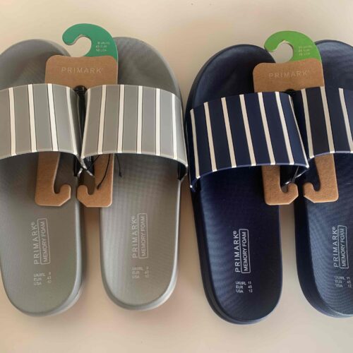 a1062bbf-e364-409f-9dd5-178f8cfe8a32.jpg Шльопанці чоловічі резинові Primark сині/сірі в полоску