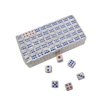 Кістки гральні середні 100 шт