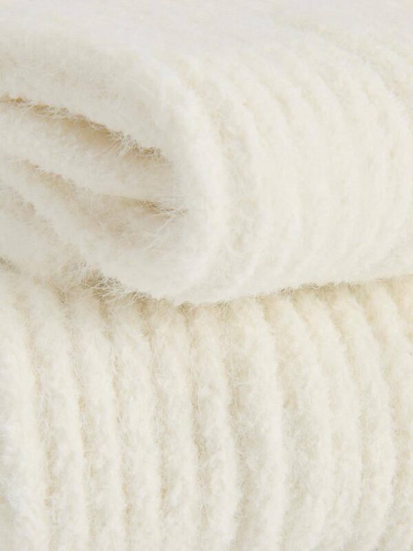 Шкарпетки-підколінки пухнасті Slouch Cosy "Luxury Knee High" Primark білі