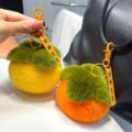 Брелок хутряний "Соковитий фрукт"