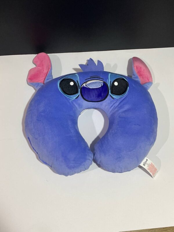 Подушка U-подібна для подорожей "Стітч" Primark блакитна