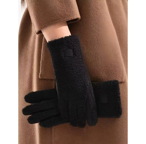 Рукавиці жіночі "Тедді" чорні