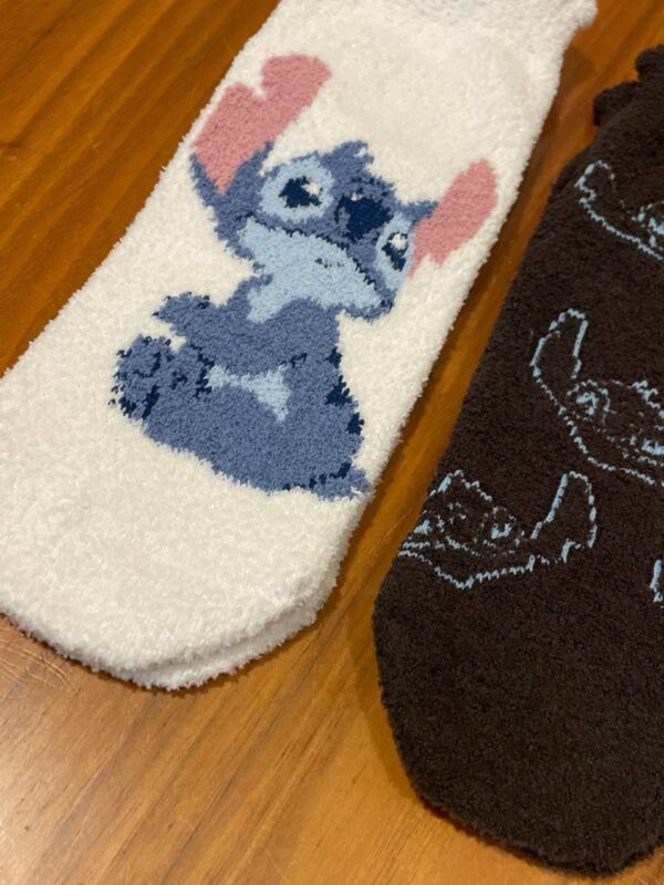 Шкарпетки домашні м'які Cosy Socks "Stitch" Primark короткі р. 37-42