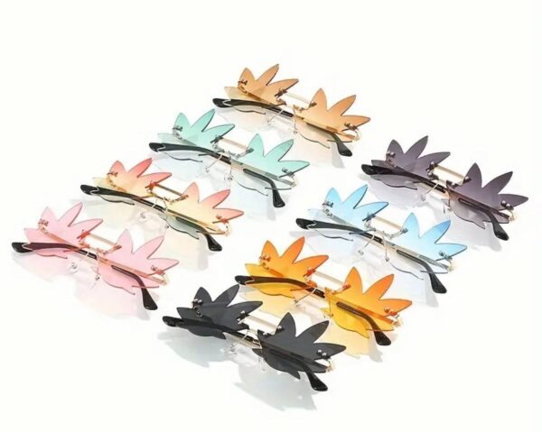 Окуляри жіночі сонцезахисні "Канабіс" (8618)