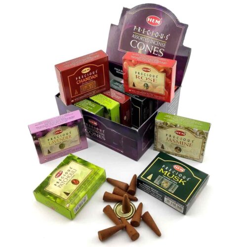 Пахощі Арома-конуси HEM 20 шт /уп. мікс