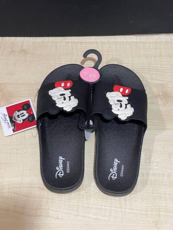 Шльопанці жіночі резинові Primark "Disney/ Mickey Mouse" чорні