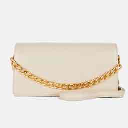 b58161f1-c84b-4b82-b89e-5de63ec7dbf6.jpg Сумочка прямокутна Primark з ланцюжком та ремінцем беж