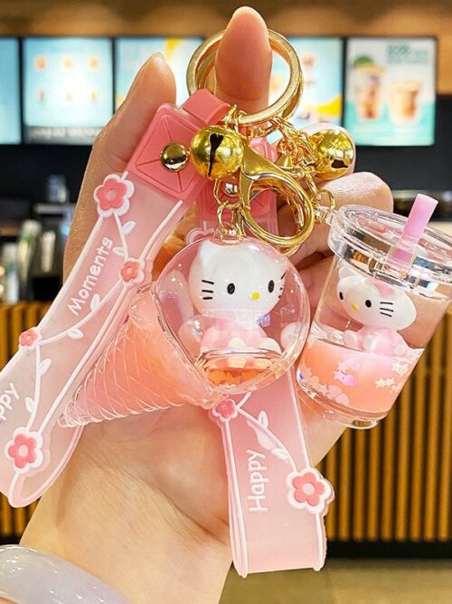 Брелок з рідиною "Hello Kitty"