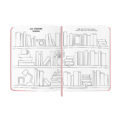 Щоденник читацький «Lost in a good book» рожевий Orner