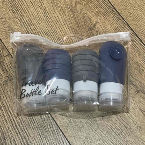 Набір дорожніх баночок 3 в 1 в косметичці силіконові силіконові складні Primark