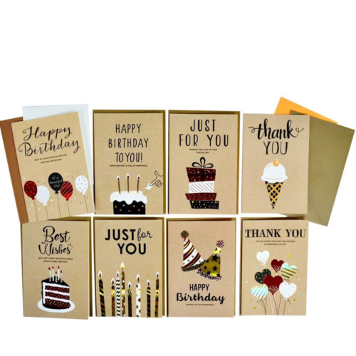 Листівка "Вітання" (12*21,5) беж