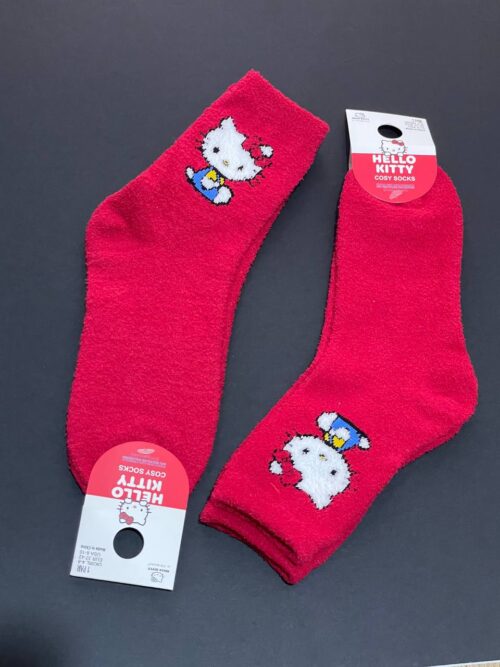 be082e4c-c3ed-47bc-81cc-013ed9f2a11f.jpg Шкарпетки домашні середні Cosy "Hello Kitty" Primark м'які червоні