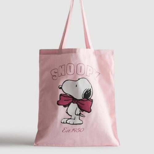c73a9f0f-cfb0-4054-b7be-fcf87ffe036a.jpg Шоппер "Snoopy" Primark рожевий
