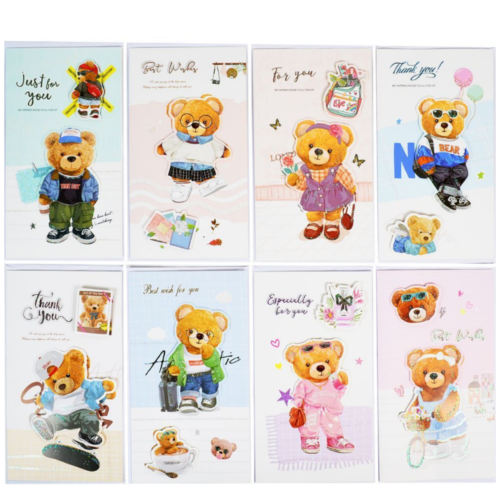 Листівка "Ведмедик" (12*21,5)