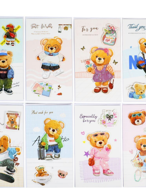 Листівка "Ведмедик" (12*21,5)