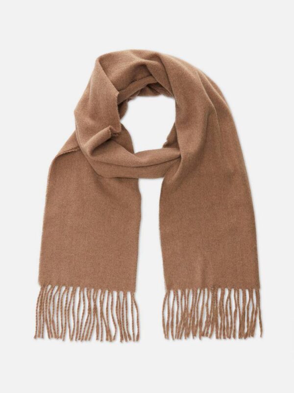 Шарф чоловічий Primark в'язаний з китицями беж