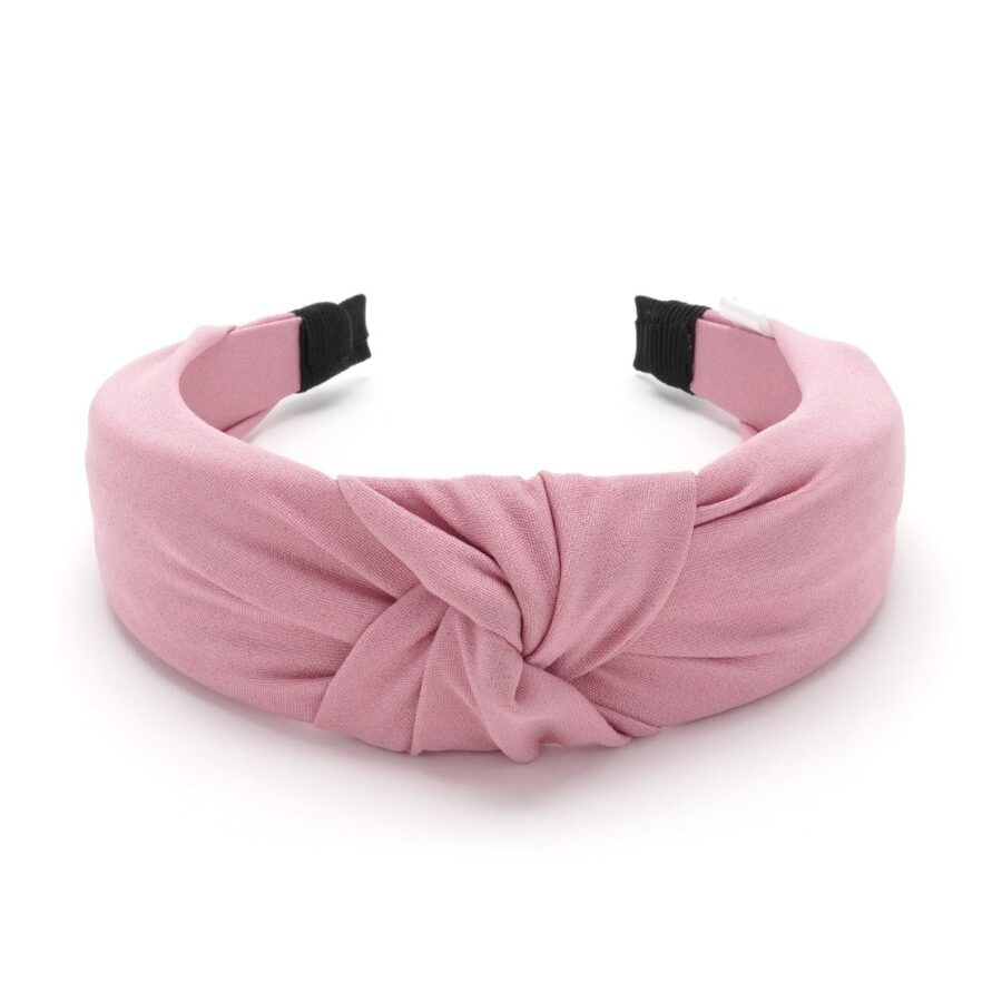 Обруч-чалма з костюмної тканини широкий мікс кольорів