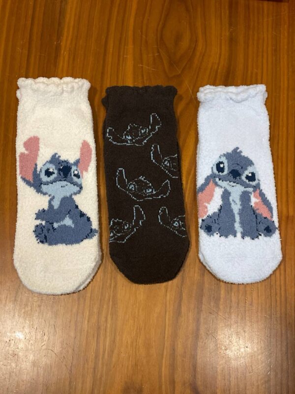 Шкарпетки домашні м'які Cosy Socks "Stitch" Primark короткі р. 37-42