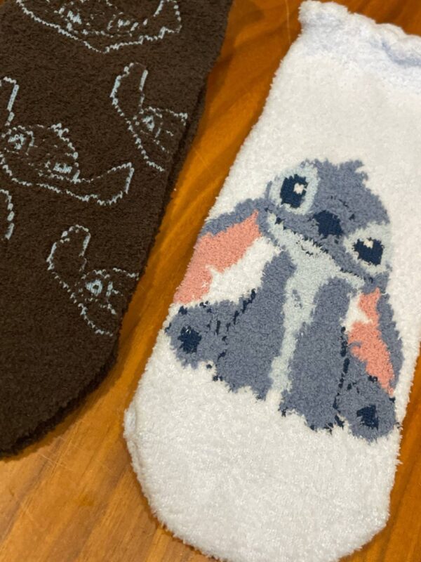 Шкарпетки домашні м'які Cosy Socks "Stitch" Primark короткі р. 37-42