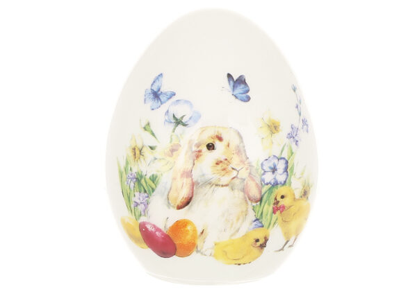Декор керамічний "Яйце- Happy Spring" 7,5*7,5*9,6 см