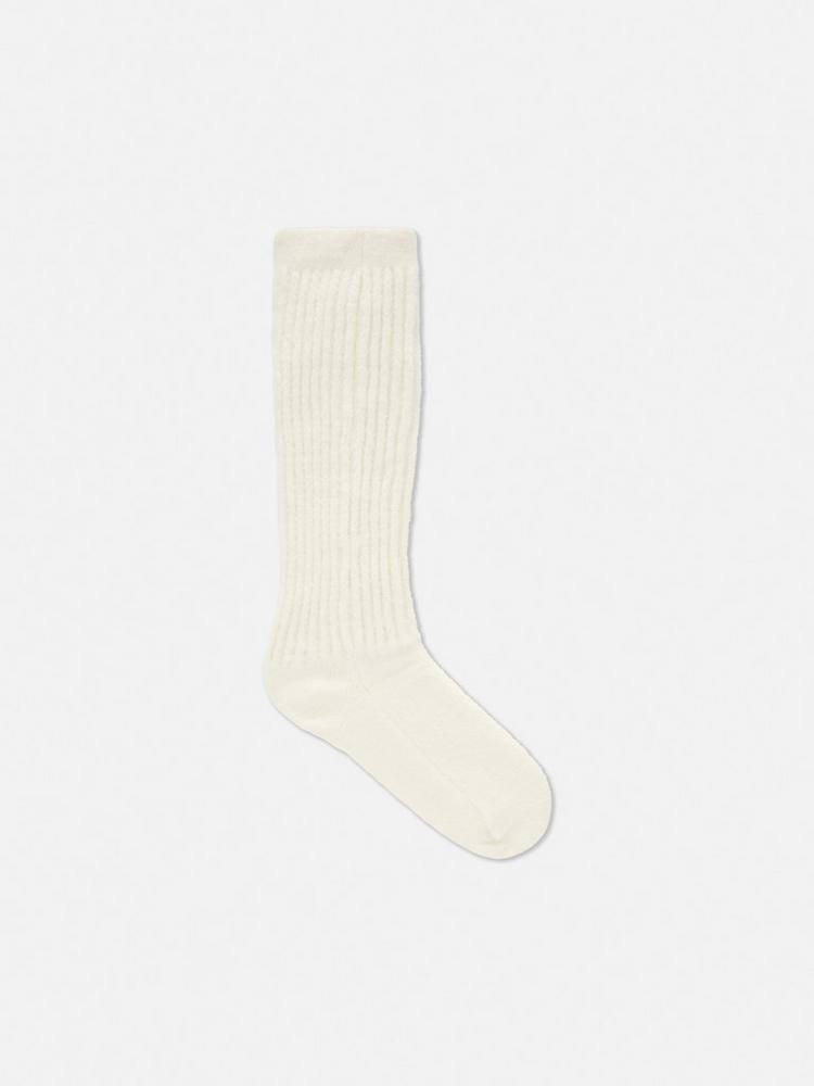 Шкарпетки-підколінки пухнасті Slouch Cosy "Luxury Knee High" Primark білі