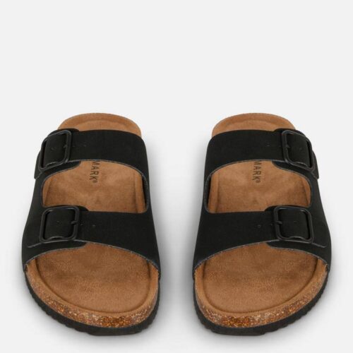 d22e9591-ddae-45e9-ba4e-2360327b891d.jpg Шльопанці-Сандалі жіночі Primark з двома пряжками чорні