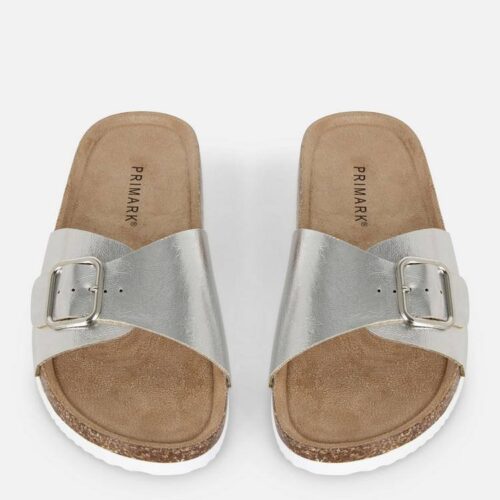 d335925d-f2f8-4abe-98e7-918d4e925c1c.jpg Шльопанці-Сандалі жіночі Primark з пряжкою срібні