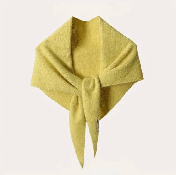 Шарф-хустина 180*40 см (шерсть) салатова