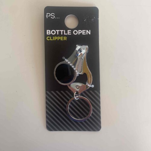 Брелок чоловічий "Bottle open Clipper" Primark з кусачками для нігтів