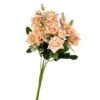 Штучний букет "Персикові троянди" 30 см