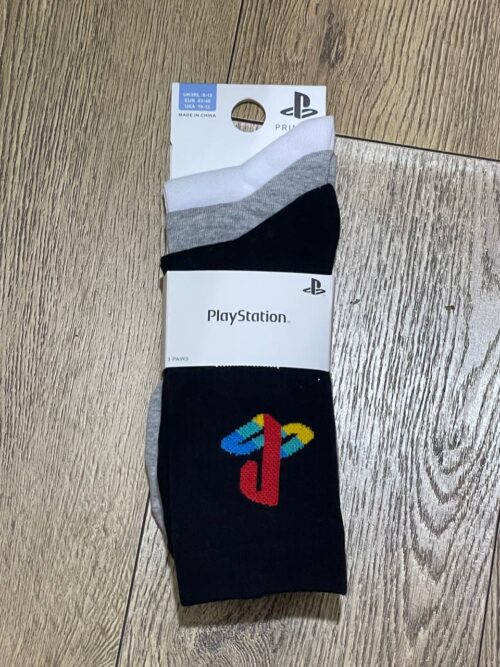 dee39946-b183-41f3-8355-917bc727dc64.jpg Шкарпетки чоловічі середні "Playstation" Primark 1 пара