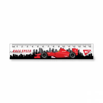 Лінійка YES "Race legend" 15 см