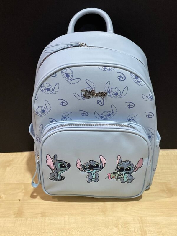 Рюкзак Primark "Stitch/Disney" з еко-шкіри блакитний