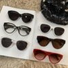 Окуляри жіночі сонцезахисні округлі крупні пластикова оправа (10128)