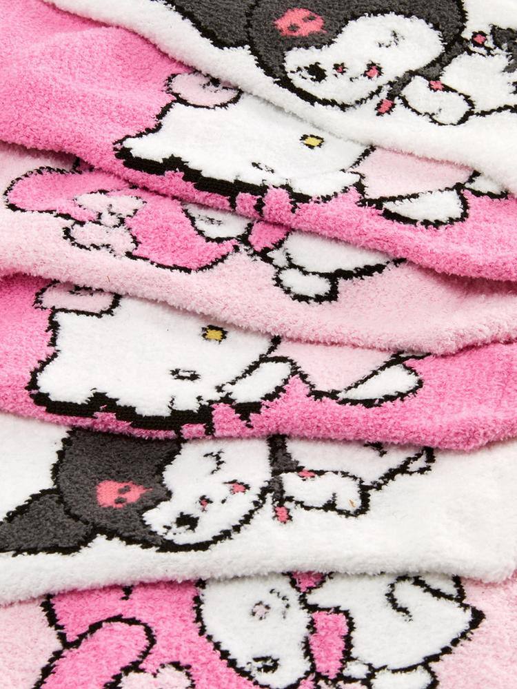Шкарпетки домашні жіночі м'які короткі "Hello Kitty & friends" Primark