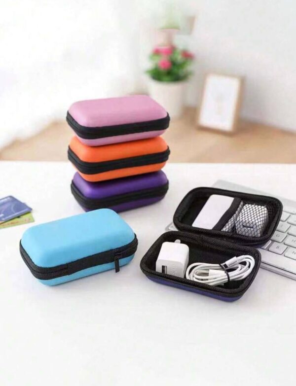 Кейс-сумочка для кабелів/зарядки мікс кольорів