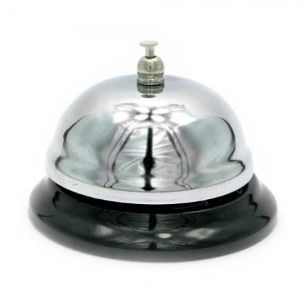 Дзвінок настільний "Портьє" срібний