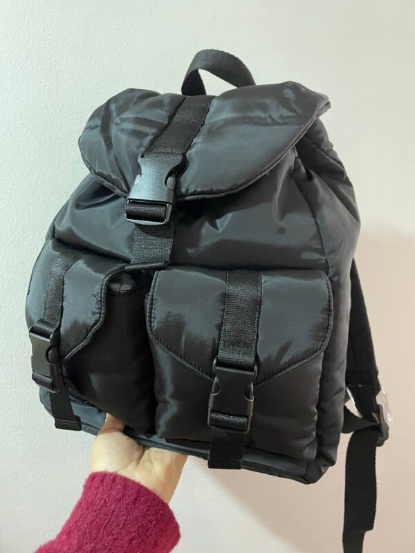 Рюкзак Primark нейлоновий з кишенями чорний