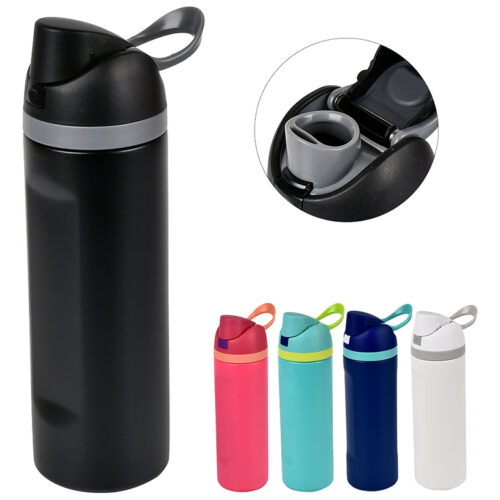 Термос однотонний 720 мл нержавіюча сталь мікс кольорів