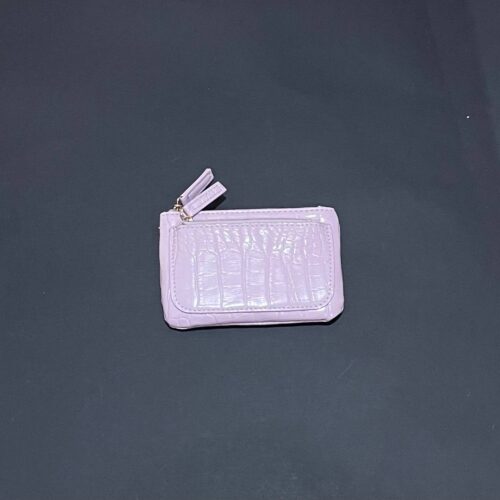 Гаманець компактний Primark лаконічний "крокодил" лавандовий