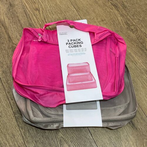 Набір з 3-х органайзерів для одягу PACKING CUBES Primark