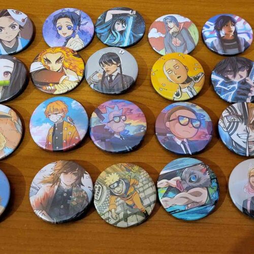 Значок “Аніме" Петро Art 44 мм малий