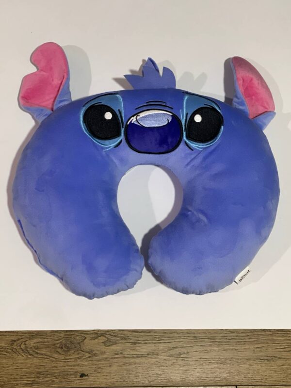 Подушка U-подібна для подорожей "Стітч" Primark блакитна