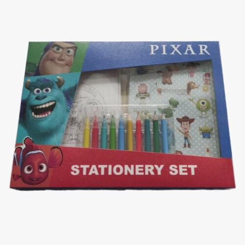 Набір для творчості "Pixar" (олівці, фломастери, наліпки, стікери)