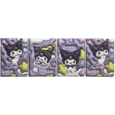 Блокнот A5 "Kuromi-3D" мікс 96 арк./ клітинка