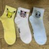 Шкарпетки жіночі короткі "Pokemon/Пікачу" Primark р. 37-42