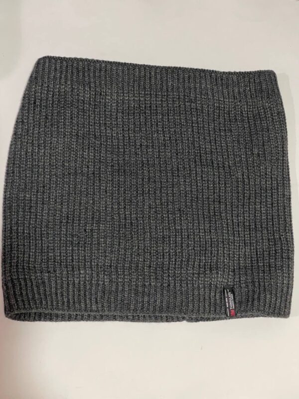 Шарф-хомут чоловічий Primark в рубчик темно-сірий