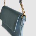 Сумочка-міні конверт через плече Primark мінімалістична блакитна