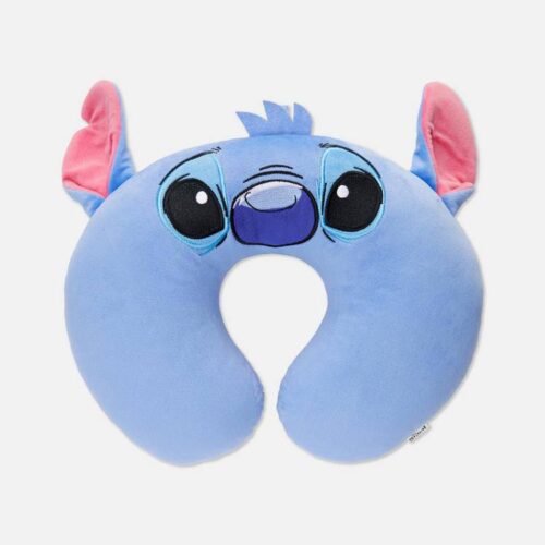 Подушка U-подібна для подорожей "Стітч" Primark блакитна